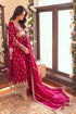 SUNNiA MANAHiL - 3pc Heavy Embroidered Dhanak Stuff - FW- 19