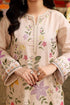 ANEELAS-3PC LAWN EMBROIDERED SHIRT WITH KHAADI NET PRINTED DUPATTA & EMB TROUSER FCO-281