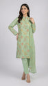 FAIRY CLOTHES-3PC EMBROIDED LAWN DRESS WITH EMBROIDED CHIFFON DUPATTA- FCO-48