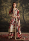 ZAINAB CHOTANI-3PC SHAMOZE SILK PRINTED EMBROIDERED SHIRT WITH SOFT SILK PRINTED EMB DUPATTA & EMB TROUSER FS-3