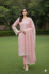 AIRY CLOTHES -3PC EMBROIDED LAWN DRESS WITH EMBROIDED ORGANZA DUPATTA- FCO-38