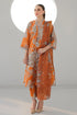 BAROQUE -3PC PRINTED LAWN DRESS WTIH SILK DUPATTA- FCP-51