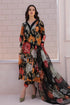 BAROQUE -3PC PRINTED LAWN DRESS WITH SILK DUPATTA- FP-43