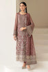 FLOSSIE -3PC FULLY FANCY EMBROIDERED CHIFFON DRESS WITH EMBROIDERED PURE CHIFFON DUPATTA- FPW-20