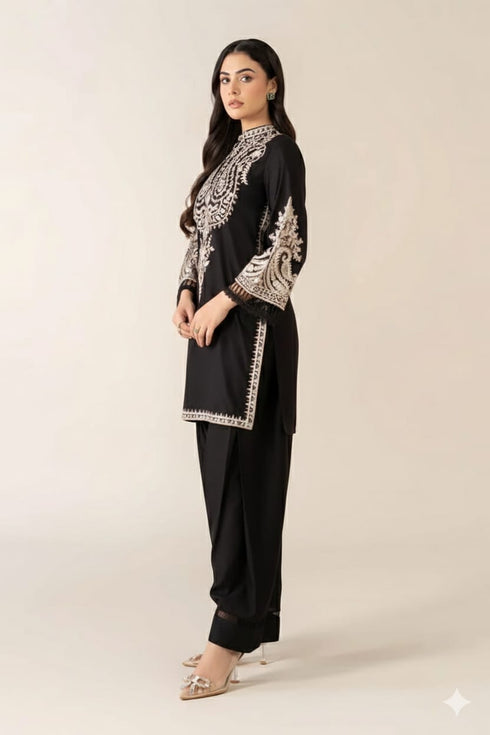 FAIRY CLOTHES -2PC EMBROIDED LAWN DRESS - FCO-26