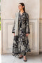BAROQUE -3PC PRINTED KARANDI WITH PRINTED KARANDI SHAWL- FW-136