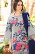 CHARIZMA -3PC EMBROIDERED KHADDAR DRESS WITH WOOL SHAWL- FW-67