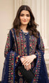 MARIA B -3PC EMBROIDED LAWN DRESS WITH EMBROIDED CHIFFON DUPATTA FCF-004