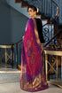 ASIM JOFA -3PC EMBROIDED VELVET DRESS WITH 4 SIDE EMBROIDED ORGANZA DUPATTA- FPW-14