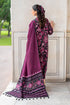 CHARIZMA -3PC PRINTED KARANDI DRESS WITH KARANDI WOOL SHAWL- FC-01