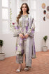 BAROQUE -3PC PRINTED KARANDI WITH PRINTED KARANDI SHAWL- FW-35