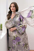 BAROQUE -3PC PRINTED KARANDI WITH PRINTED KARANDI SHAWL- FW-35