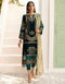EMAAN ADEEL -3PC HEAVY EMBROIDERED FANCY VELVET DRESS WITH 4 SIDE EMBROIDERED HEAVY NET DUPATTA- FPW-60
