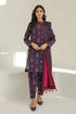 CHARIZMA -3PC PRINTED KARANDI DRESS WITH KARANDI WOOL SHAWL- FC-05