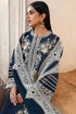 Fairy Clothes - Crimson Heavy Embroidery 3PC Dhanak Suit- FW-17