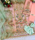 MARIA.B -FANCY HEAVY EMBROIDED ORGANZA DRESS WITH 4 SIDE EMBROIDED ORGANZA DUPATTA (RTW)- FPW-12