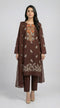 FAIRY CLOTHES-3PC EMBROIDED LAWN DRESS WITH EMBROIDED CHIFFON DUPATTA- FCO-50