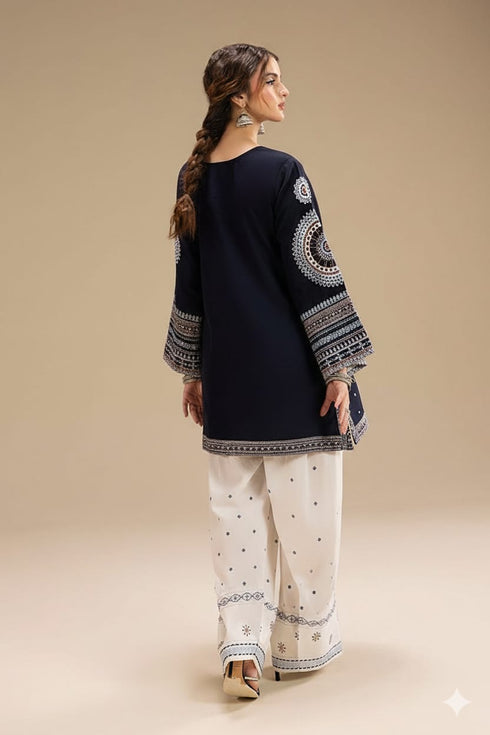 FAIRY CLOTHES -2PC EMBROIDED LAWN DRESS - FCO-40