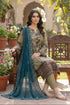 AIRY CLOTHES -3PC EMBROIDED LAWN DRESS WITH EMBROIDED CHIFFON DUPATTA- FCO-36