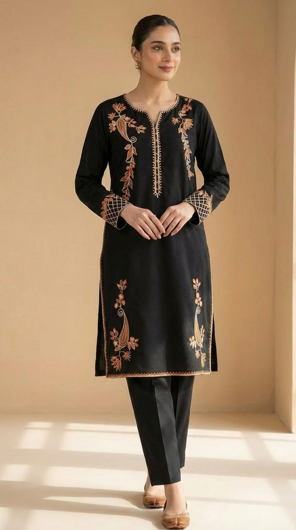 FAIRY CLOTHES -2PC EMBROIDED LAWN DRESS - FCO-15