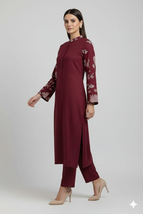 FAIRY CLOTHES -2PC EMBROIDED LAWN DRESS - FCO-41