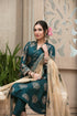SAPPHIRE-3PC EMBROIDED LAWN DRESS WITH EMBROIDED CHIFFON DUPATTA- EL-34A