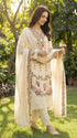 FAIRY CLOTHES-3PC EMBROIDED LAWN DRESS WITH EMBROIDED CHIFFON DUPATTA- FCO-43