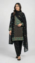 FAIRY CLOTHES-3PC EMBROIDED LAWN DRESS WITH EMBROIDED CHIFFON DUPATTA- FCO-44