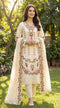 FAIRY CLOTHES-3PC EMBROIDED LAWN DRESS WITH EMBROIDED CHIFFON DUPATTA- FCO-43