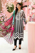 MARIA.B-3PC LAWN EMBROIDERED PRINTED SHIRT WITH CHIFFON PRINT DUPATTA AND PRINT TROUSER FCF-17