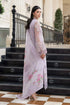 MARIA B -3PC FULLY EMBROIDERED CUTWORK LAWN DRESS WITH 4 SIDE LACED SILK DUPATTA- FN-09 BR 1517