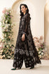 FAIRY CLOTHES -EMBROIDED CUTWORK LINEN DRESS WITH FOUR SIDE EMBROIDED COTTON DUPATTA FN-BR-1522