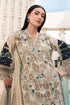 MARIA B - LAWN EMBROIDERED SHIRT WITH BARNOUT EMBROIDERED DUPPATA BR-1507 GREY