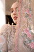 MARIA B -3PC FULLY EMBROIDERED CUTWORK LAWN DRESS WITH COTTON NET EMBROIDERED DUPATTA FCF-002