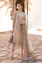 MARIA B -3PC FULLY EMBROIDERED CUTWORK LAWN DRESS WITH COTTON NET EMBROIDERED DUPATTA FCF-002