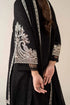 MARIA B- 3PC DHANAK EMBROIDERED SHIRT WITH DHANAK DYED SHAWL - FW-138