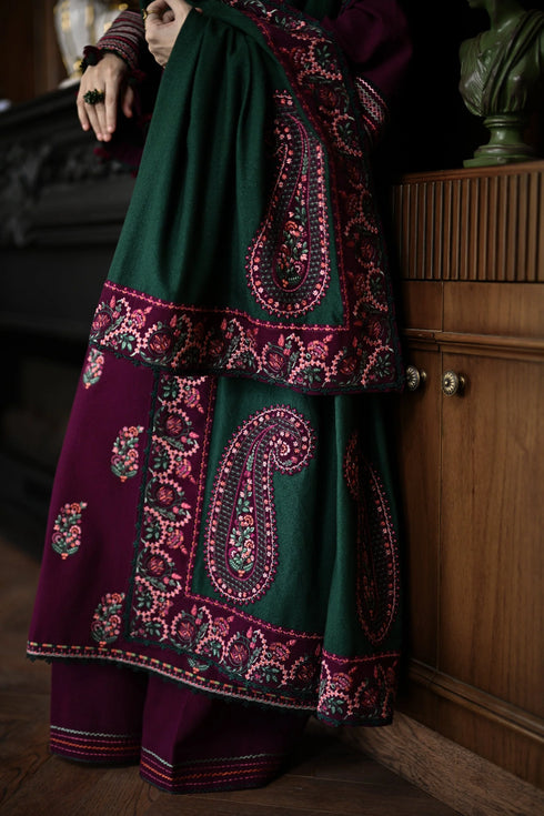 BATIK-3PC LAWN EMBROIDERED SHIRT WITH LAWN EMBROIDERED DUPATTA AND TROUSER FCO-197