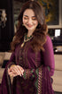 ASIM JOFA-3PC DHANAK EMBROIDERED SHIRT WITH DHANAK EMBROIDERED SHAWL & DHANAK TOUSER-FW-14