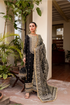 KANWAL MALIK -3PC EMBROIDERED HEAVY FANCY CHIFFON DRESS WITH FULL HEAVY EMBROIDERED NET DUPATTA- FCO-26