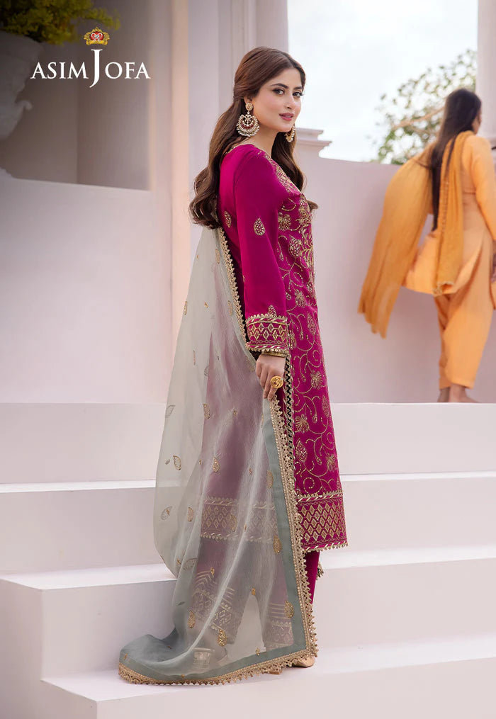 asim jofa pink dress Asim Jofa Mehr o Mah 04