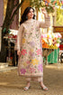 ANEELAS-3PC LAWN EMBROIDERED SHIRT WITH KHAADI NET PRINTED DUPATTA & EMB TROUSER FCO-281