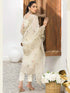 IMROZIA -3PC EMBROIDERED FANCY ORGANZA DRESS WITH HEAVY EMBROIDERED ORGANZA DUPATTA 4 SIDE EMBROIDERED- FPW-47