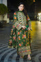 BAROQUE-3PC SHAMOZE SILK PRINTED EMBROIDERED SHIRT WITH SOFT SILK PRINTED EMB DUPATTA & PRINTED TROUSER FW-5