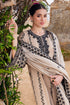CROSS STITCH-3PC DHANAK EMBROIDERED SHIRT WITH DHANAK EMBROIDERED SHAWL AND TROUSER FW-2