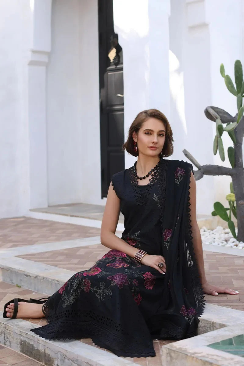 NOOR E FAJAR-3PC DHANAK EMBROIDERED WITH DHANAK  EMBROIDERED DUPPATTA- FCO-127