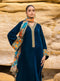 MARIA.B -3PC HEAVY EMBROIDERED VELVET DRESS WITH PRINTED SILK SHAWL DUPATTA- FPW-84