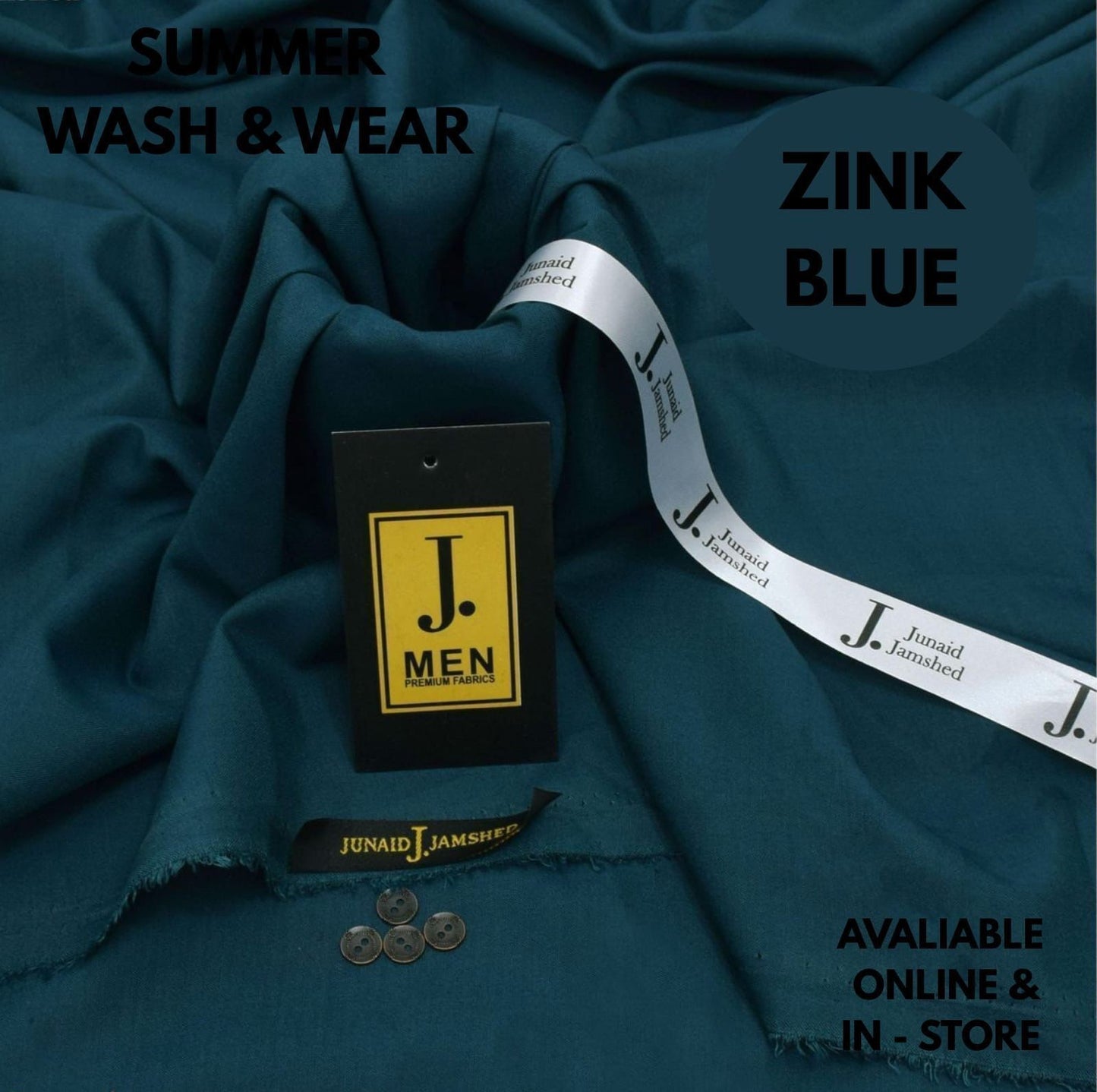 J。SUPER SOFT WASH&WEAR MEN'S SUMMAR COLLECTION SOFT COOL AND BREATHABLE