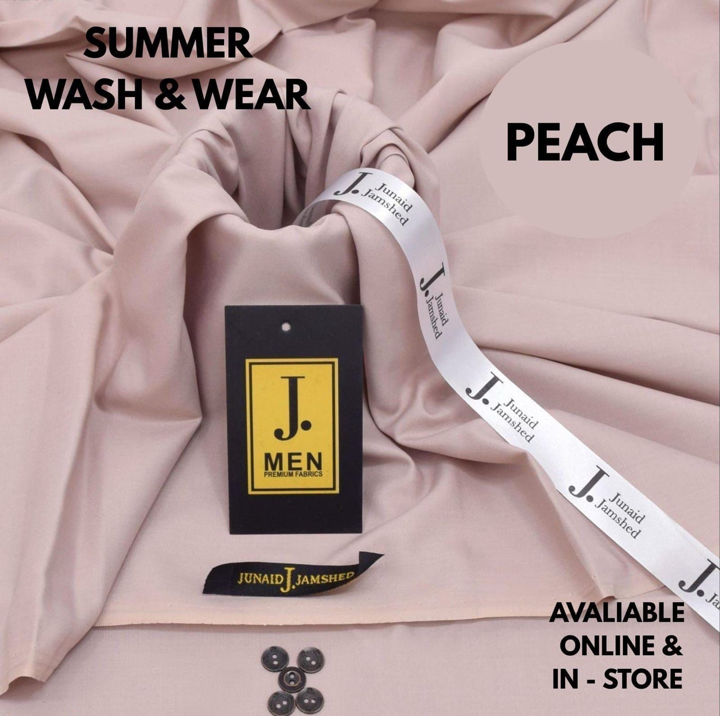 J。SUPER SOFT WASH&WEAR MEN'S SUMMAR COLLECTION SOFT COOL AND BREATHABLE