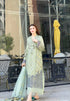FAIRY CLOTHES-EMBROIDED CUTWORK LAWN DRESS WITH FOUR SIDE EMBROIDED COTTON ORGANZA DUPATTA FN-142