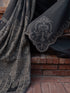 IZEL-3PC DHANAK EMBROIDERED SHIRT WITH COURTRAI PRINTED SHAWL & TROUSER-FW-225